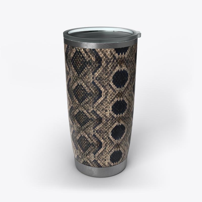 Diamondback Rattlesnake Tumbler